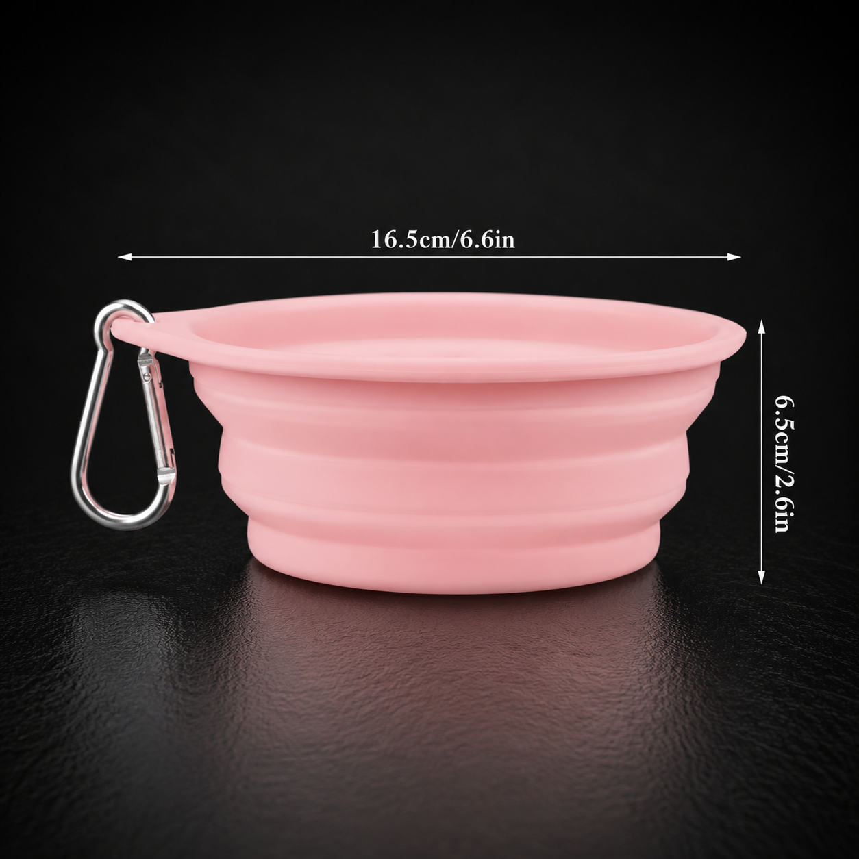 Vantare Travel Bowl – Portable Foldable Pet Bowl