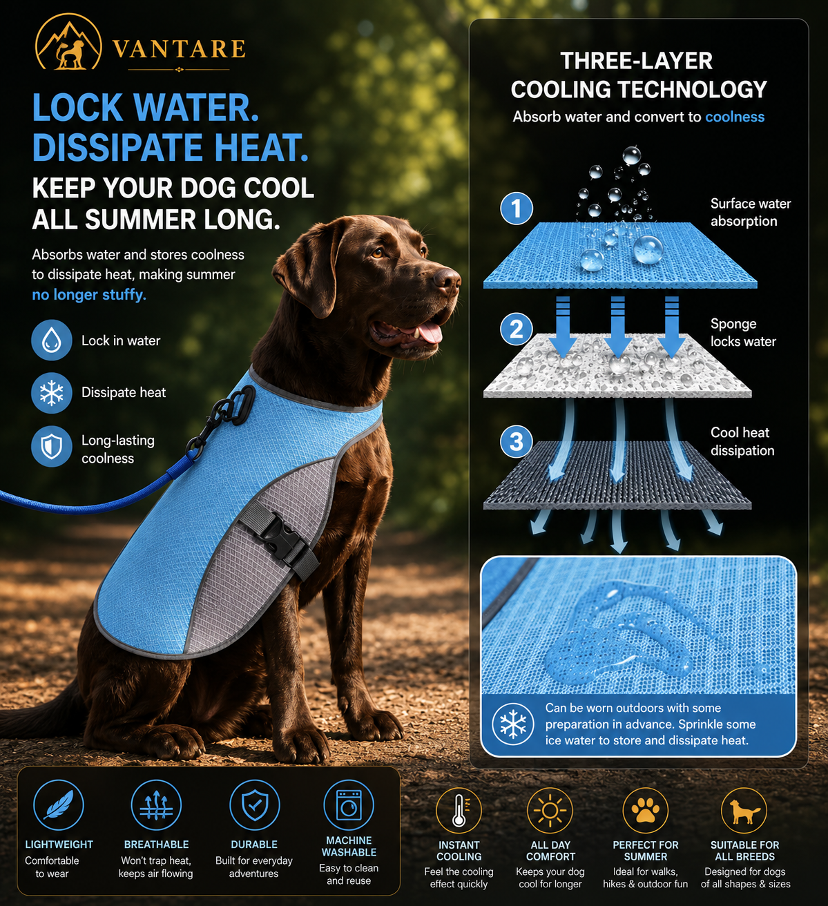 Vantare Summer Cooling Vest