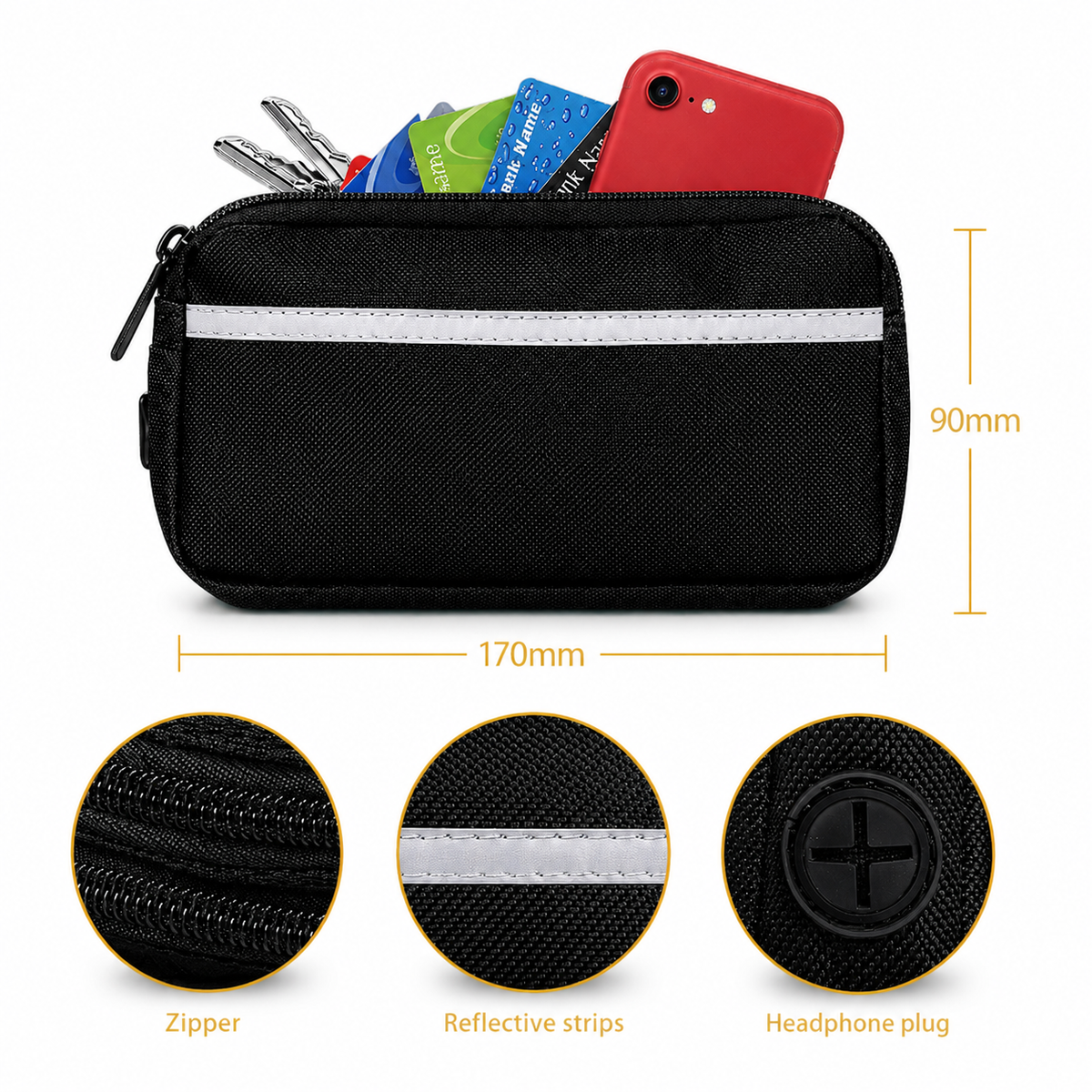 Hands-Free Shock-Absorbing Dog Leash