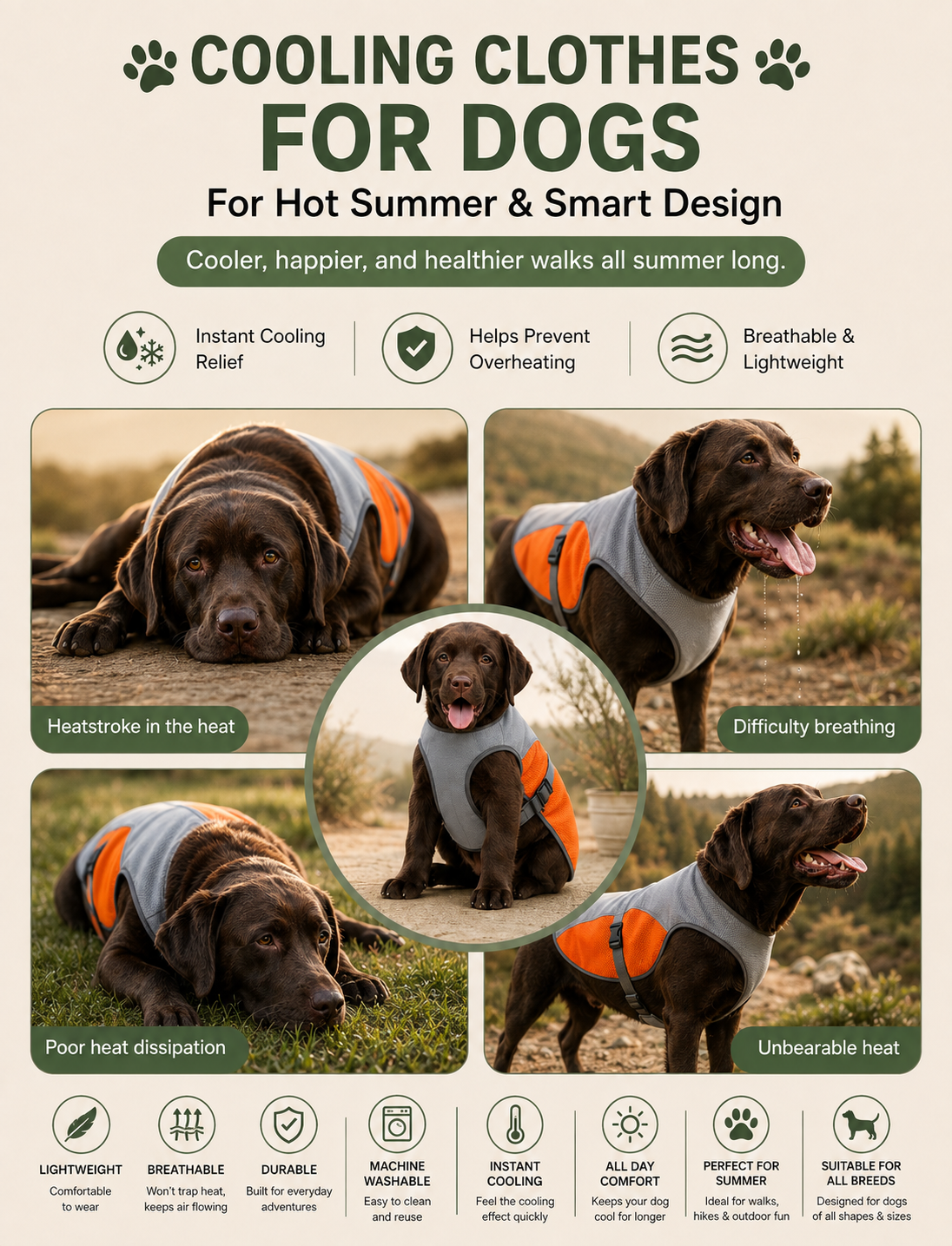 Summer Cooling Vest