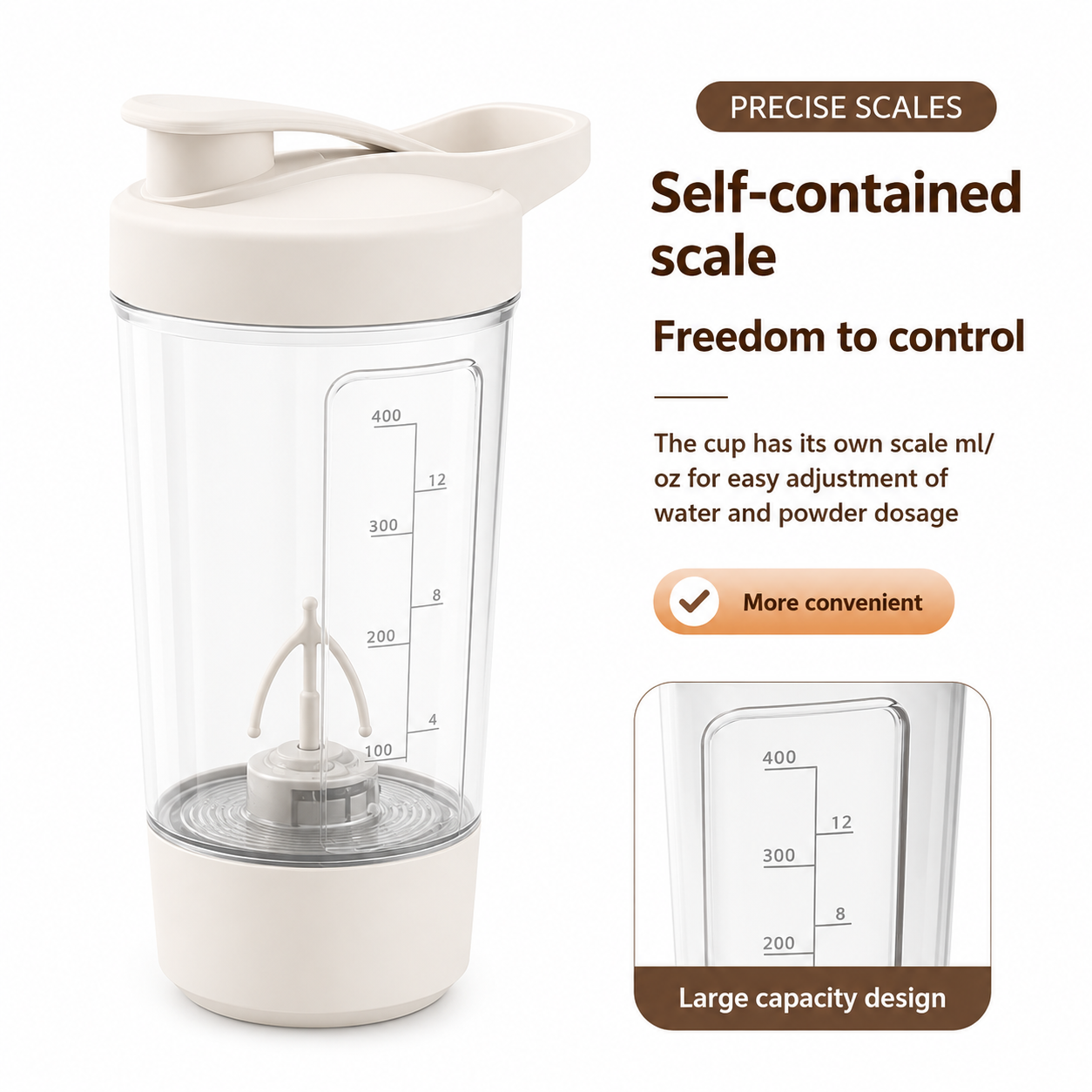 Electric Shaker Bottle