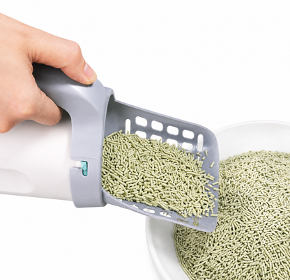 Storage Box Integrated Lazy Cat Litter Shovel Set