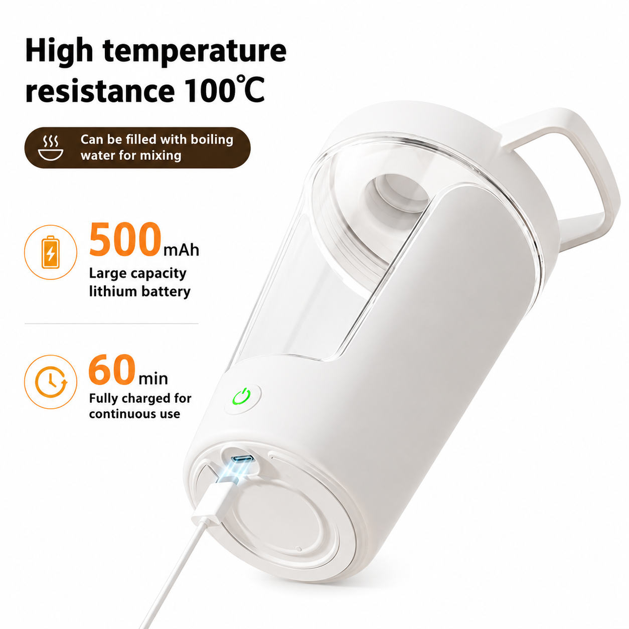 Electric Shaker Bottle