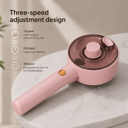 Self-Cleaning Pet Grooming Brush