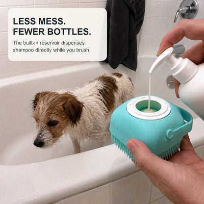 Silicone Pet Bath & Massage Brush