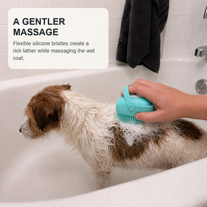 Silicone Pet Bath & Massage Brush