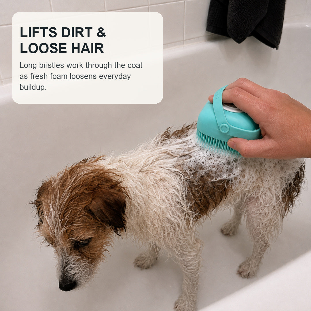 Silicone Pet Bath & Massage Brush