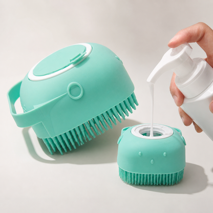 Silicone Pet Bath & Massage Brush
